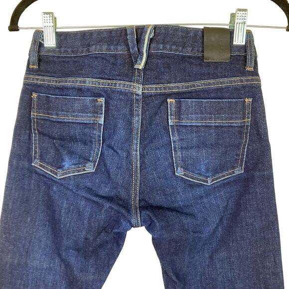 Raleigh Denim Sz 25 Handcrafted DARE White Cone Raw Selvedge Straight Leg Jeans - Picture 4 of 16